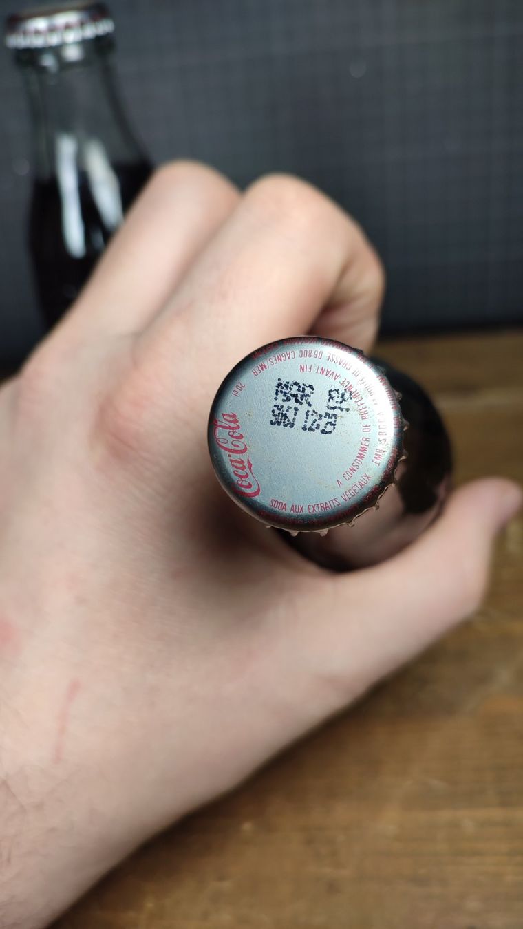 Flaschen: Wunderschöne COCA-COLA 1988  FLASCHE UNGEÖFFNET GLAS NR 5 – Gebraucht aus Gelterkinden von MYSTOREFORYOU4460 4