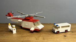 LEGO 386 (1976) Legoland Ambulanz Helikopter
