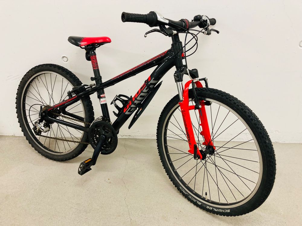 Ghost Powerkid Boy/Girl 24 Zoll Mountainbike schwarz ️ | Kaufen auf Ricardo