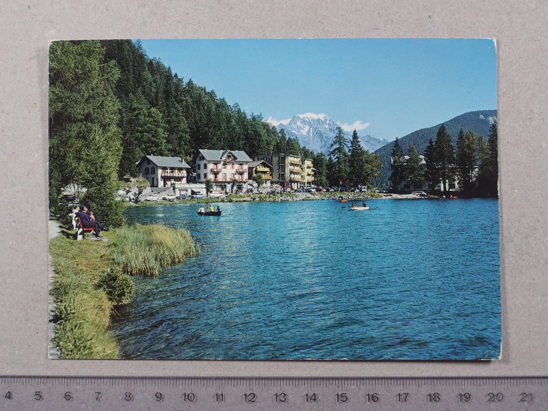 Cartes postales: Champex, Grand Combin, 1975 – D'occasion à Lenzburg par fh1
