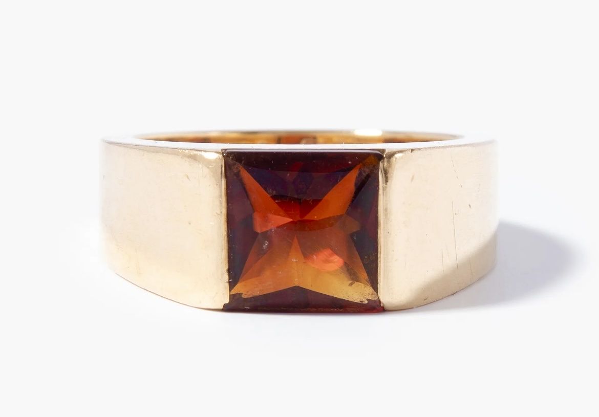Cartier Anelli: Bague Cartier Citrine – Usato da genève venduto da champanonono