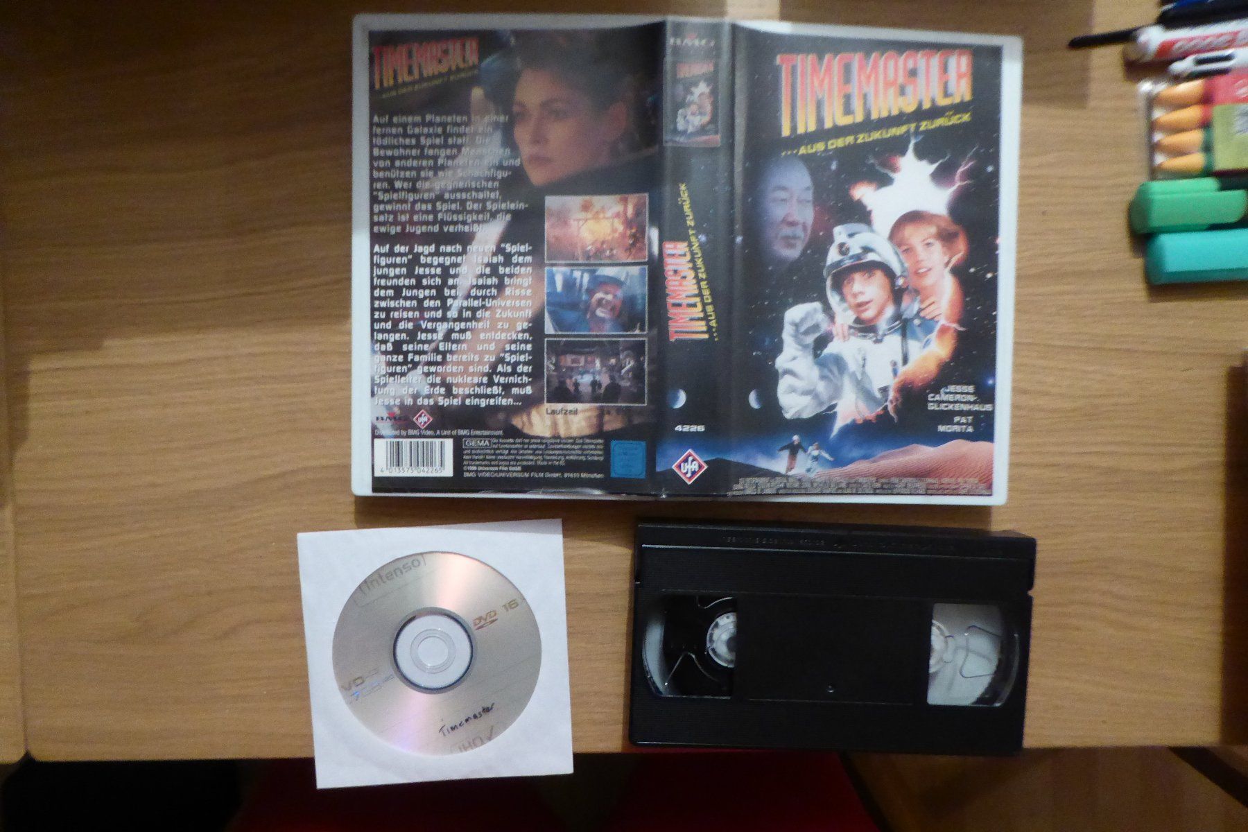 Alle VHS: VHS Timemaster mit Backup DVD – Gebraucht aus Allschwil von Summelsarium