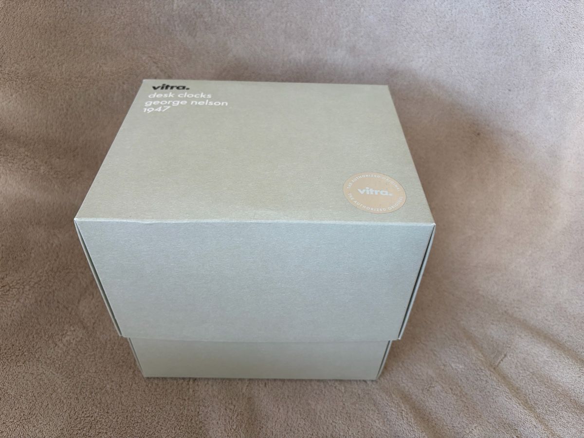 Vitra Orologi da terra & Orologi da parete: Vitra George Nelson Desk Clock, schwarz mit Originalverpacku – Usato da Niederrohrdorf venduto da mitchelicious 2