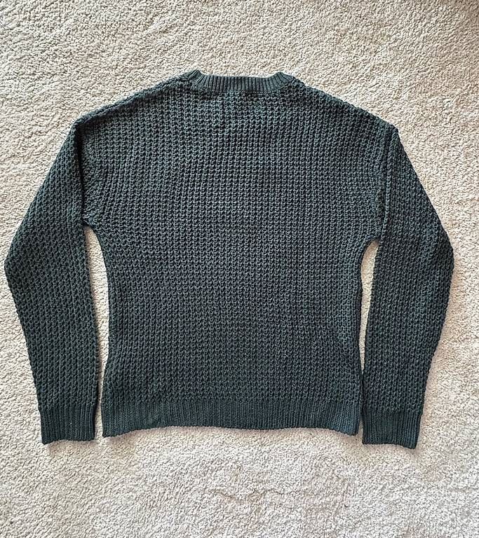 Pullover & Sweatshirts: Pull en maille kaki foncé Taille S – Gebraucht aus Bollion von cha_jm6h 1