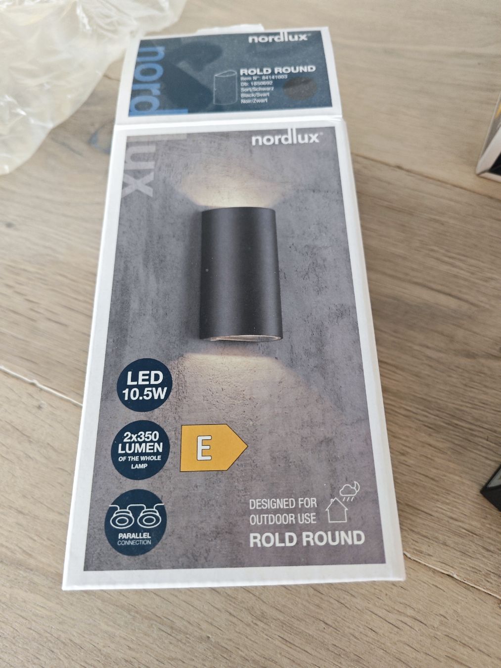 Lampes: Nordlux ROLD ROUND Wandleuchte Schwarz – Neuf avec emballage d'origine à Dussnang par hans5100 8