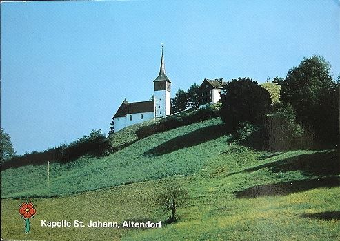 Cartoline postali: ALTENDORF Kapelle St. Johann – Nuovo (secondo la descrizione) da Jona venduto da philajona