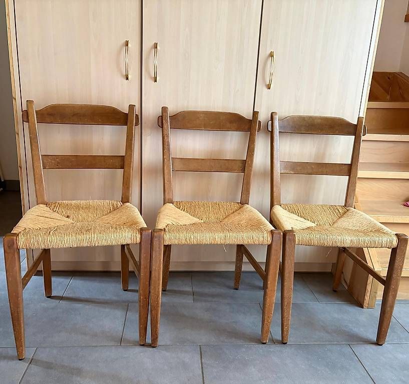 Stühle: Sedie in legno  – Gebraucht aus Campo (Blenio) von M.B.95