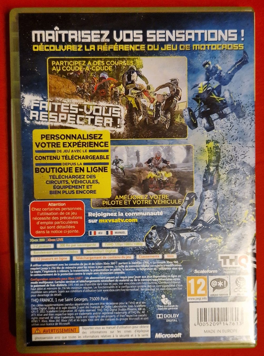 Microsoft Spiele: MX vs ATV Alive  Xbox 360 – Gebraucht aus Villars-sur-Glâne von MrLobTec 1