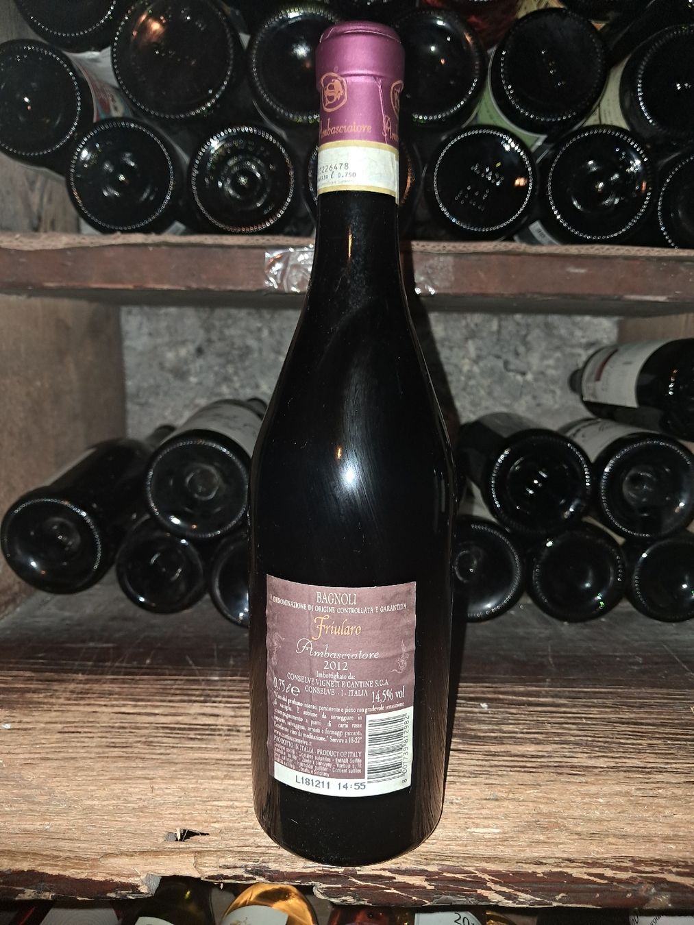 Vino: Friularo Ambasciatore 2012 – Nuovo e nell'imballaggio originale da Le locle venduto da juliensaran 2