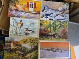 Alte Gruss-/ Postkarten diverse Grössen