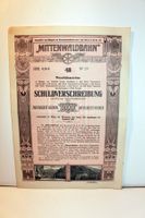 Historisches Wertpapier: Mittenwaldbahn 1912