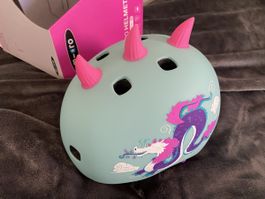 Casque Micro 3D Dragon 52-56 cm bleu neuf avec boîte