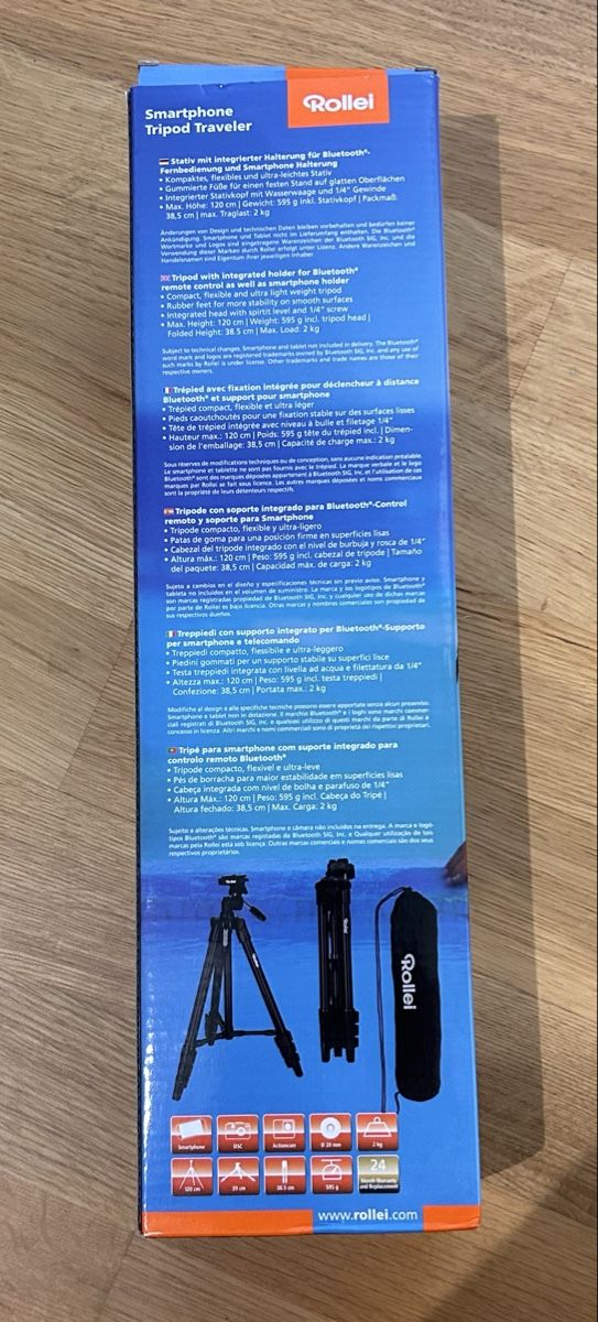 Rollei Stative & Stativköpfe: Rollei Smartphone Stativ - NEU und ungebraucht – Neu und originalverpackt aus Weinfelden von tan_xn5p 2