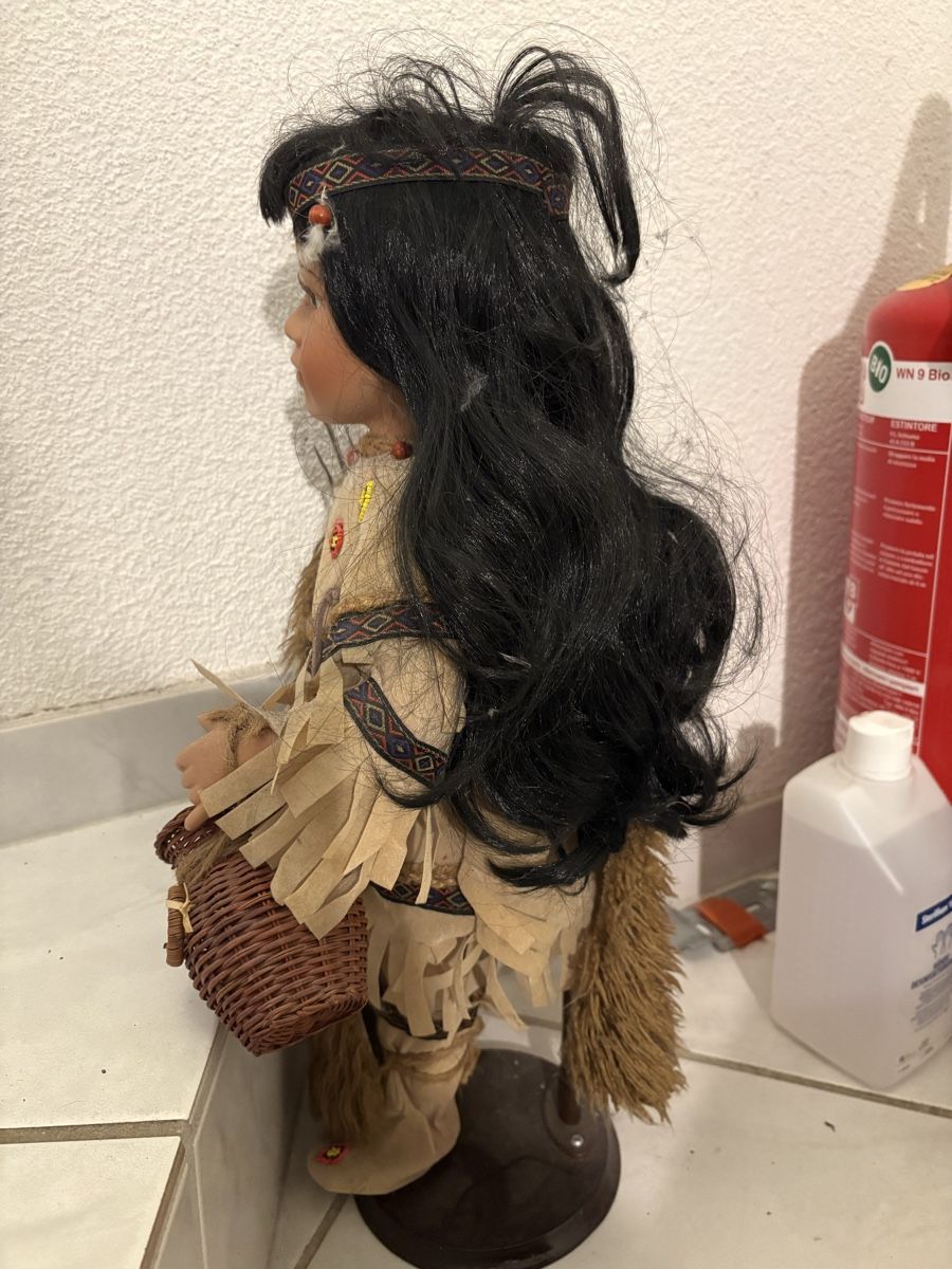Bambole: Wunderschöne Sammlerpuppe Indianerin 55cm – Nuovo (secondo la descrizione) da Wittnau venduto da Mohrli0 3