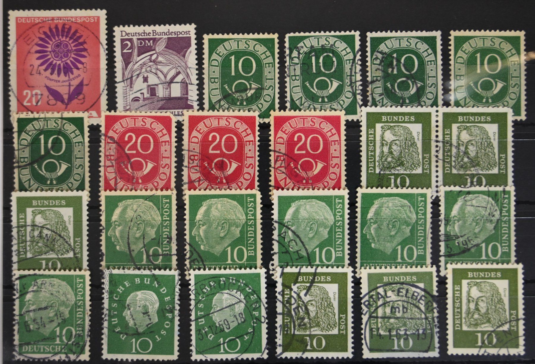 Tous les timbres: Bundespost & Berlin – D'occasion à Winterthur par Rwa