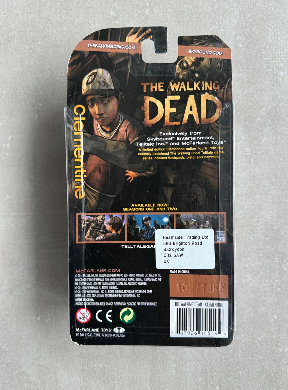 Statuette: The Walking Dead - Clementine - McFarlane – Nuovo e nell'imballaggio originale da Moudon venduto da LeCollectionneur 1