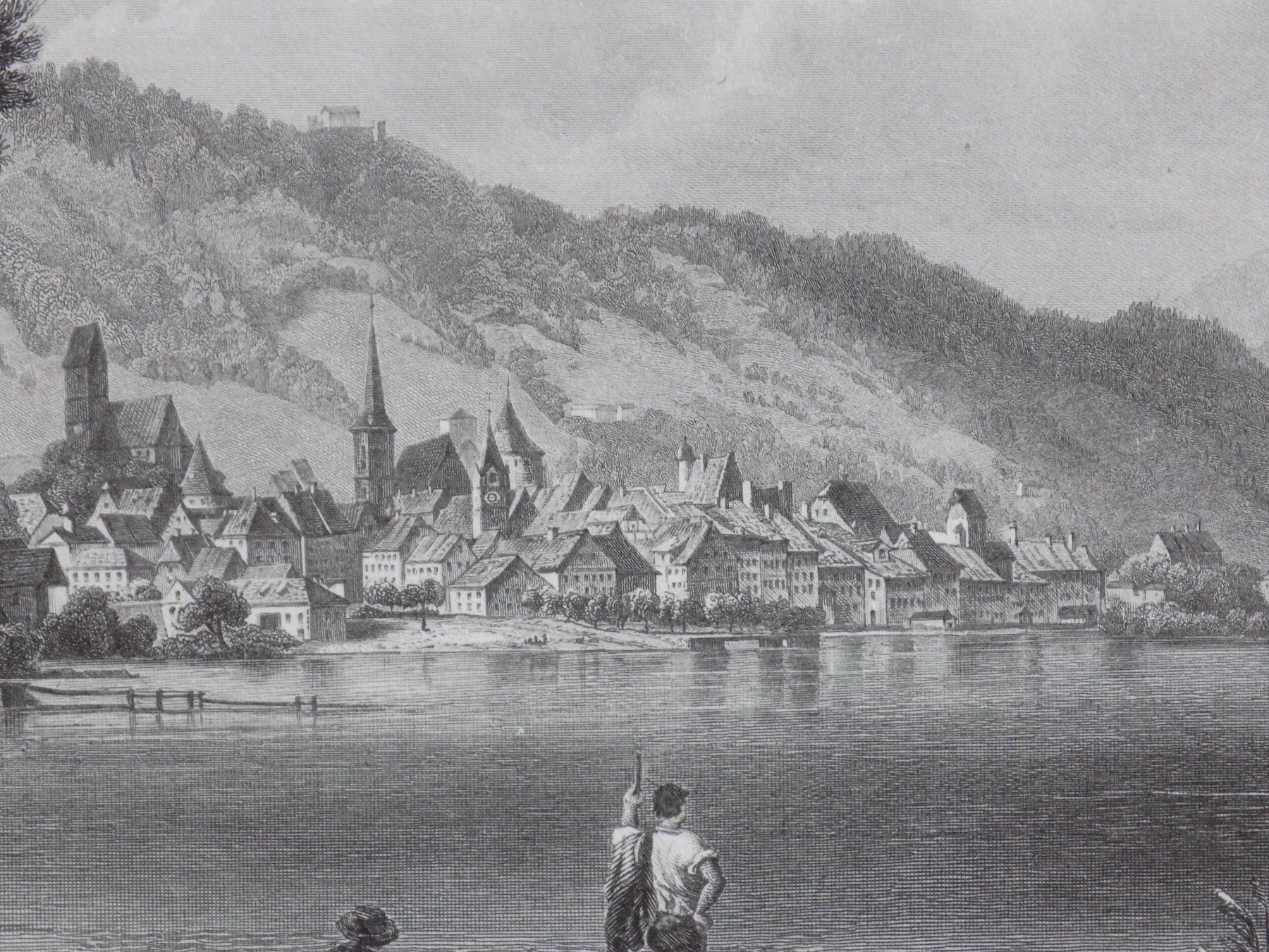 Incisioni: Zug mit der Rigi – Usato da Risch venduto da Rischli15 7