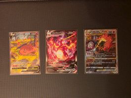 Pokémon Charizard UPC – 3 Promo Karten – Englisch