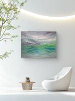 Originalegemälde auf Leinwand 60x80 cm, Unikat!!!