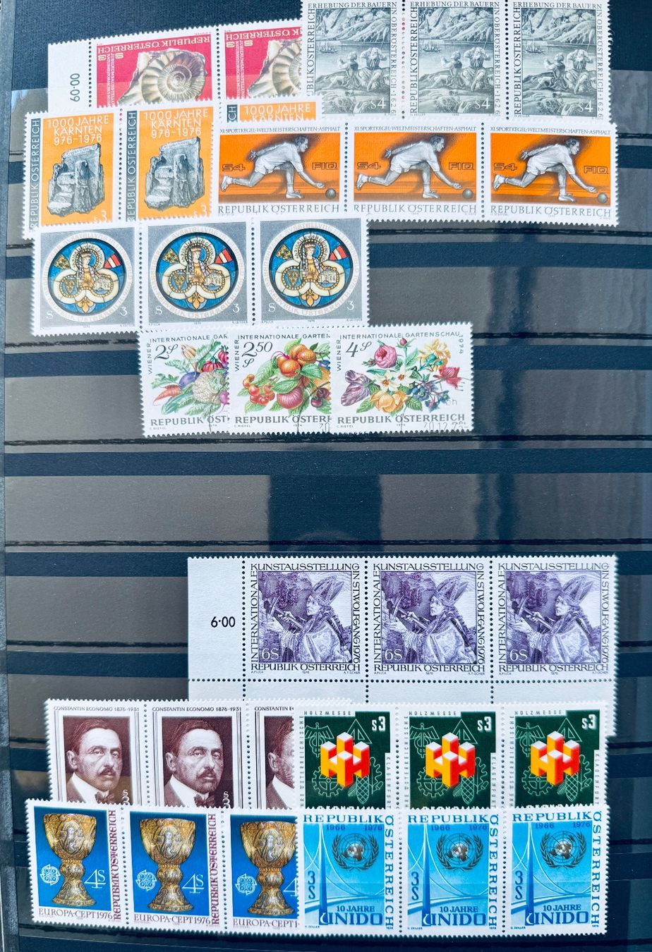 Alle Briefmarken: **Briefmarken Sammlung Österreich diverse Motiven** – Gebraucht aus Langrickenbach von MeUs74 7