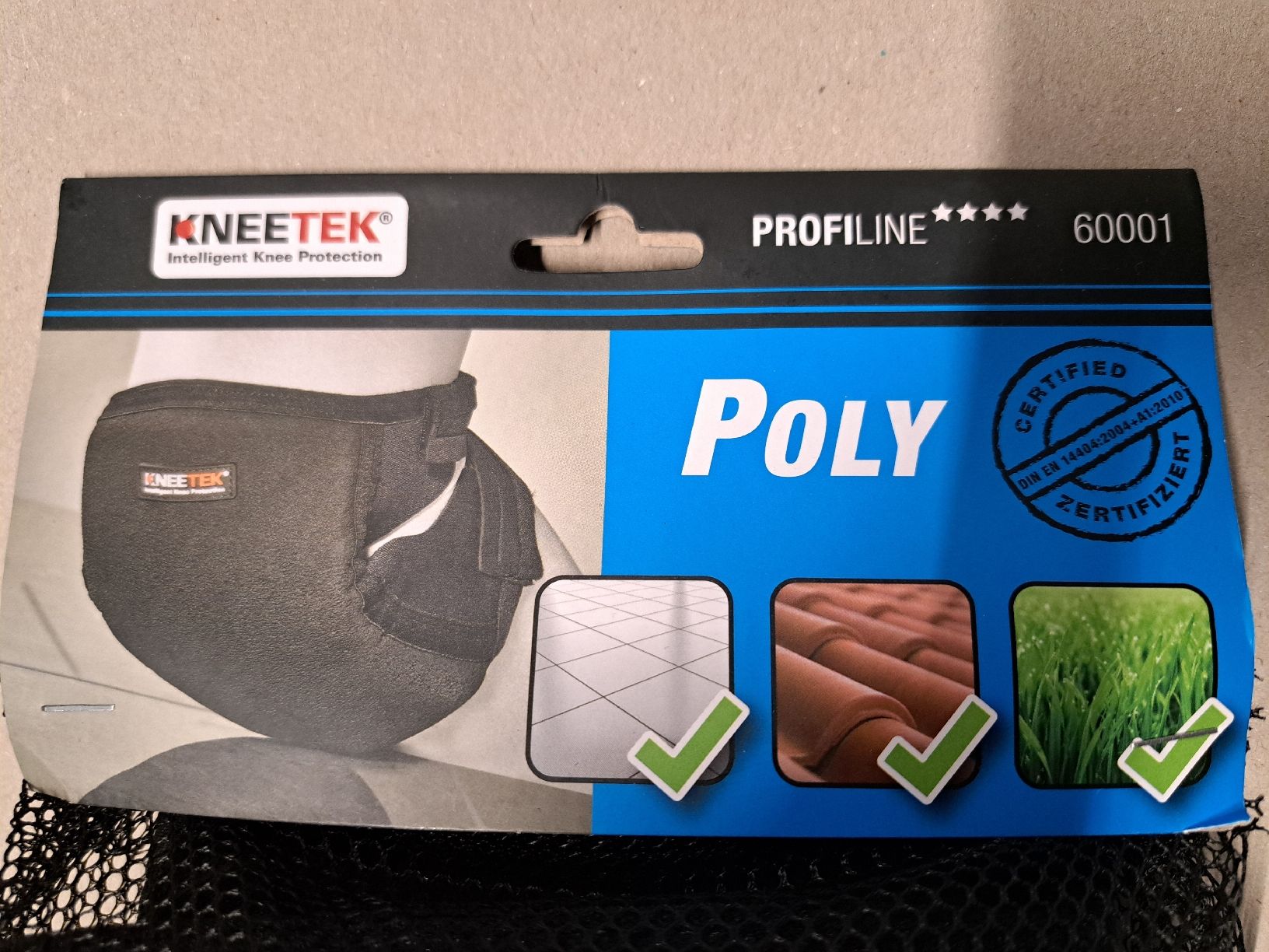 Protezioni & Imbottiture: Kneetek Poly Knieschoner, neu – Nuovo e nell'imballaggio originale da Zufikon venduto da olinielsen 1