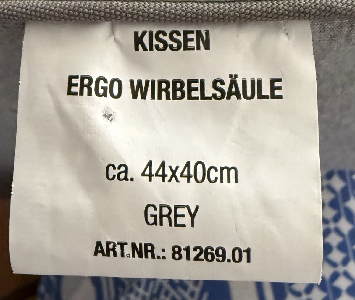 Cuscini: Kissen Ergo Wirbelsäule  – Usato da Sirnach venduto da sirni 1