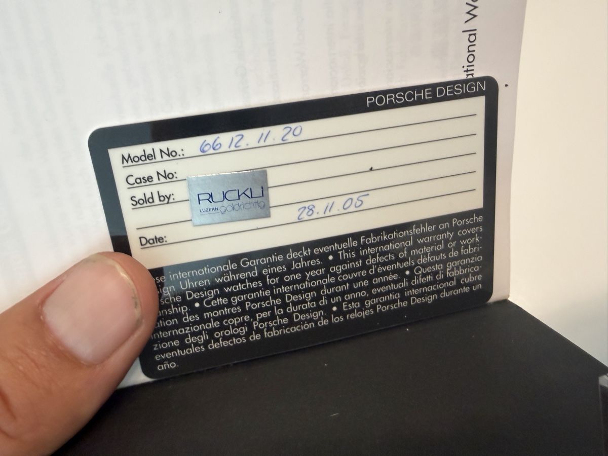 Porsche Modellautos: Porsche Design – Neu (gemäss Beschreibung) aus Sursee von Fion 5