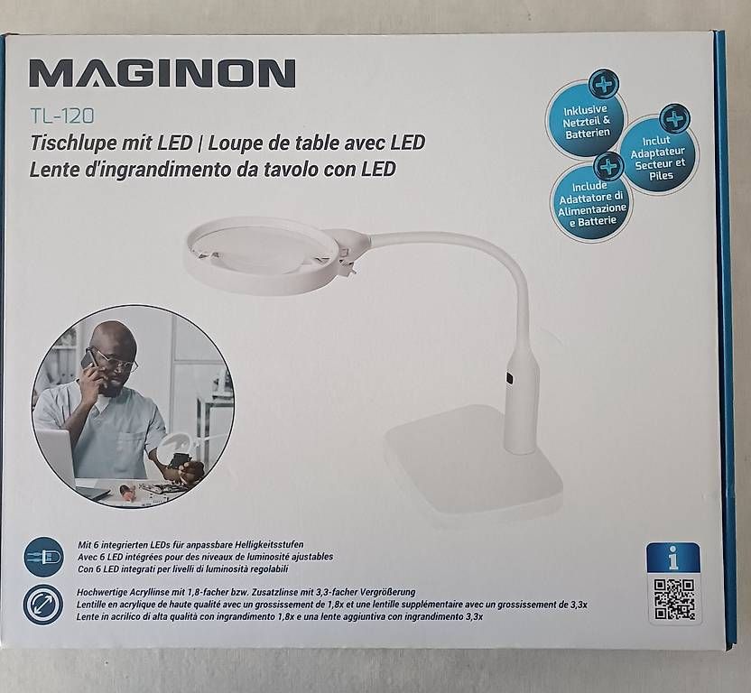 Altro per Ottica: Tischlupe mit LED Maginon  – Nuovo e nell'imballaggio originale da Zürich venduto da roman87788
