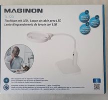 Tischlupe mit LED Maginon 