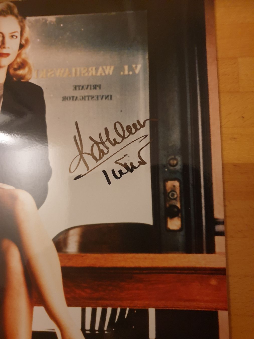 Autografi: Kathleen Turner Autogramm, handsigniert, Top Zustand – Usato da Olten venduto da Marsmobil 1