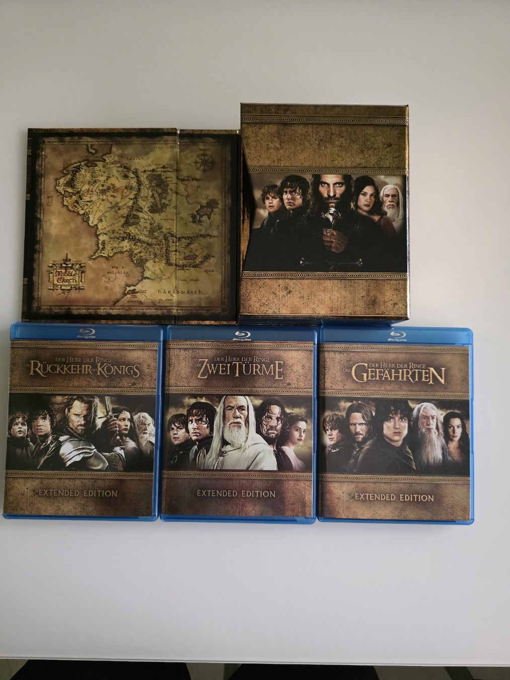 Alle DVDs: Der Herr der Ringe Trilogie Blu-ray Extended Edition – Gebraucht aus Alberswil von mario889 2