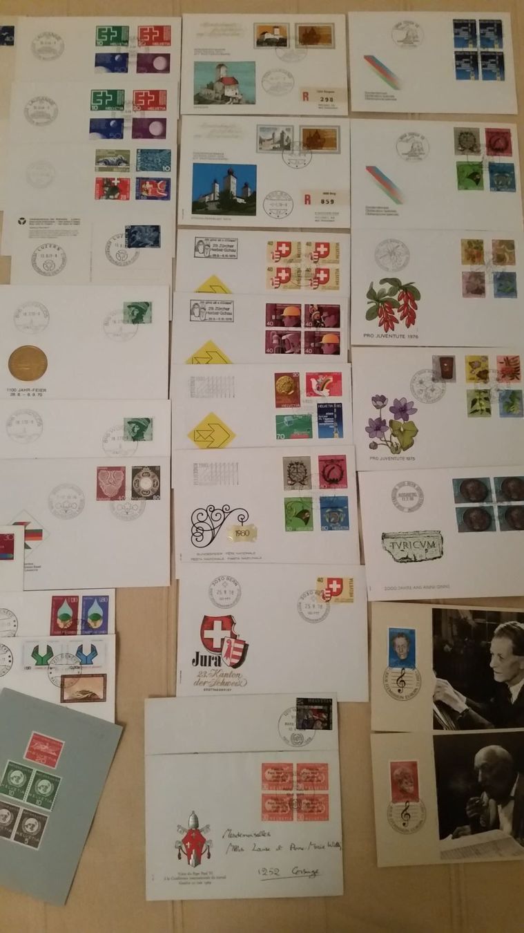 Tutti i francobolli: Briefmarkenset ca. 500 Stueck – Usato da Genève venduto da dan_27 1