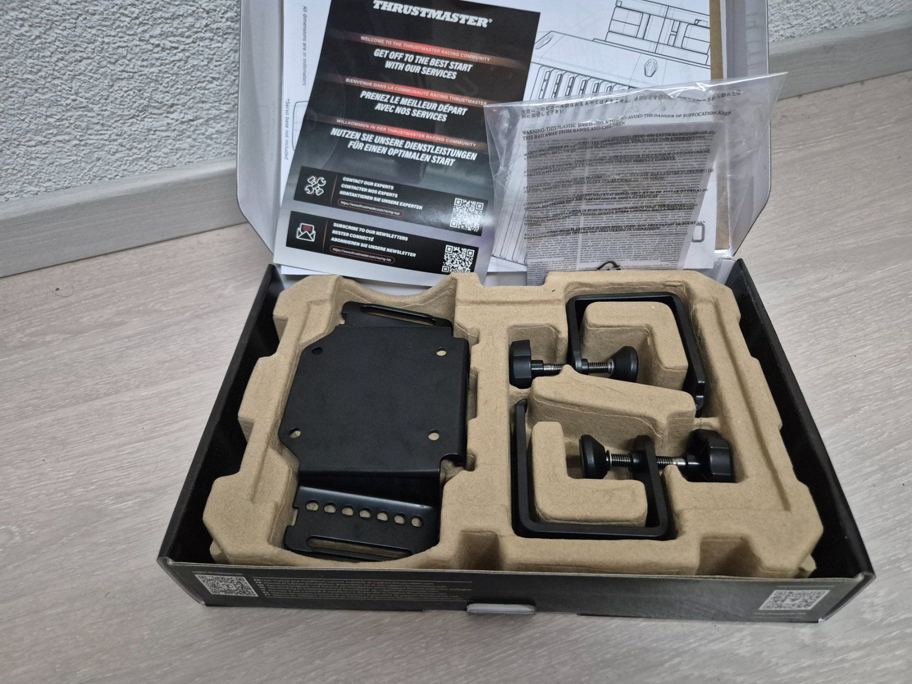 Thrustmaster Controller: Thrustmaster T818 Desk Mountingkit – Usato da Gerlafingen venduto da Takuta 1