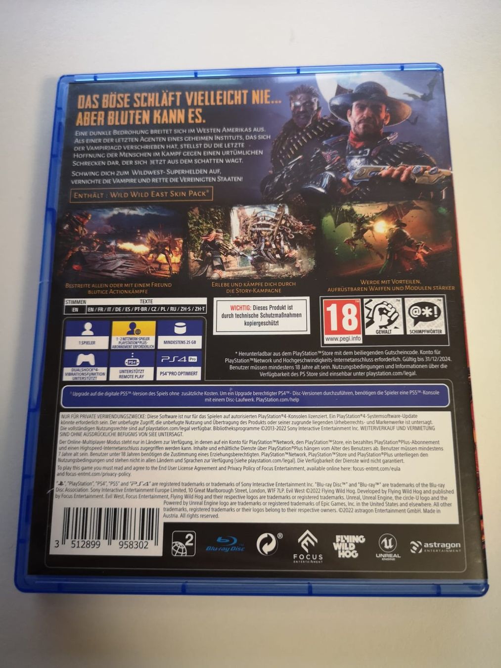 Sony Giochi: Evil West (PS4) – Usato da Herisau venduto da Seyashop_2 2