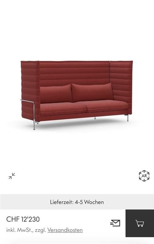 Vitra Sofas: Original Vitra Alcove Sofa | High- & Lowback möglich – Gebraucht aus Bern von _isa_belle 7