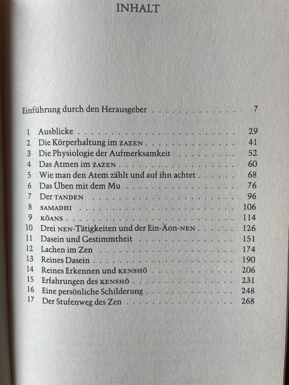 Libri: Zen-Training von Katsuki Sekida, Praxis, Methoden, Top! – Usato da Sent venduto da ManuelB07 2