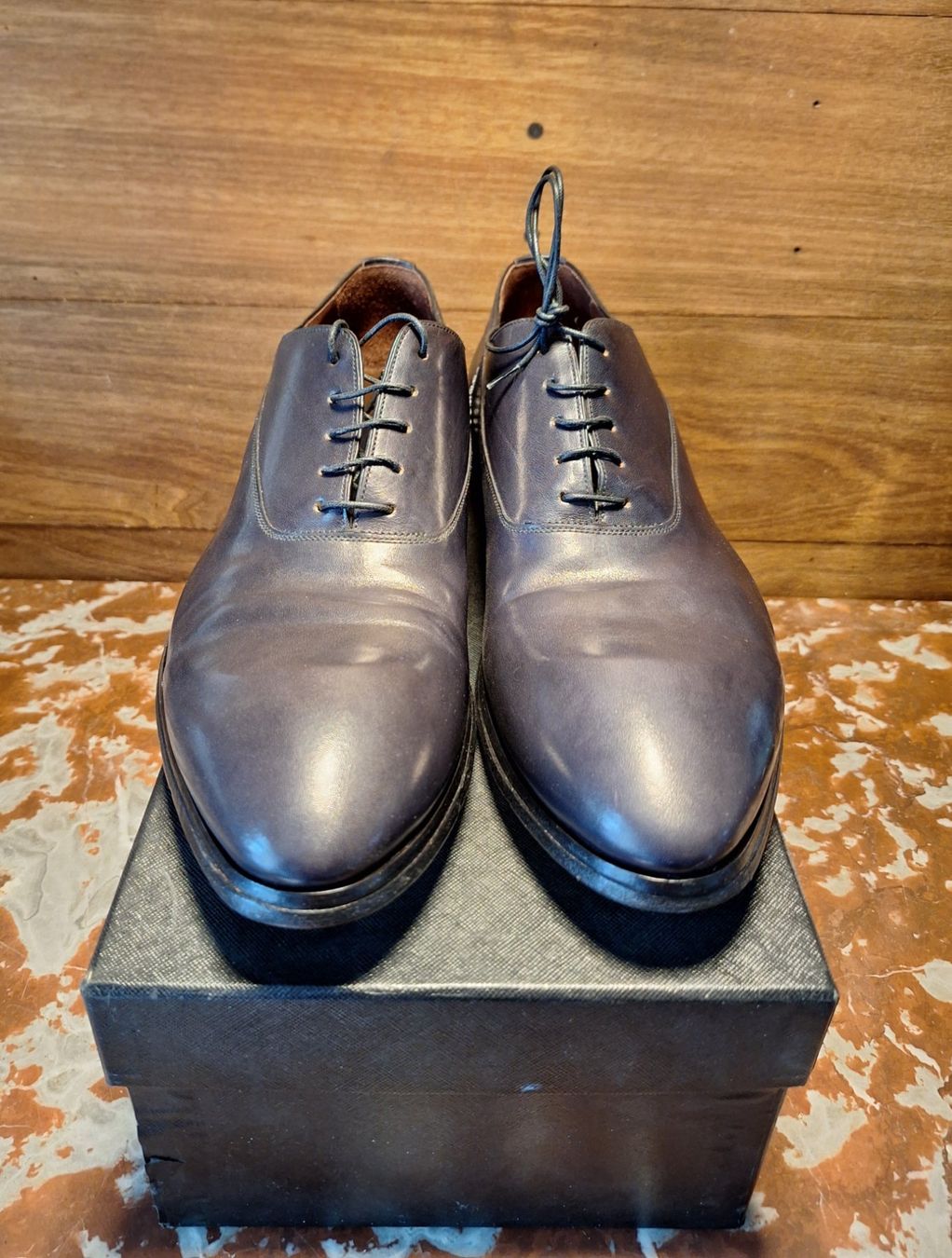 Scarpe da uomo: Premiata Derbies Dark Blue Night 9 UK – Nuovo e nell'imballaggio originale da Basel venduto da OnutWOODLAND 1