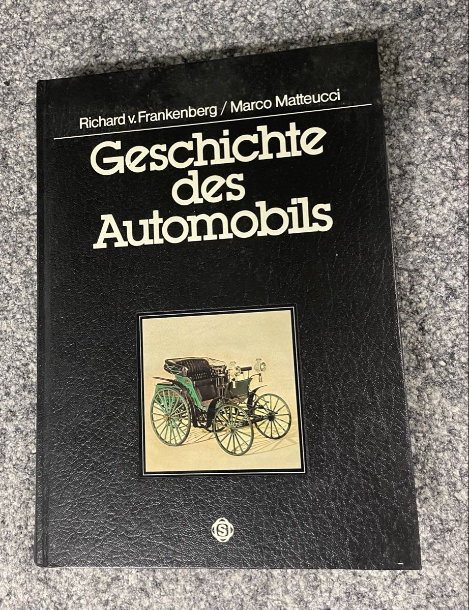 Libri: Geschichte des Automobils Frankenberg Matteucci 1970 Buch – Usato da Au ZH venduto da Jaggy4
