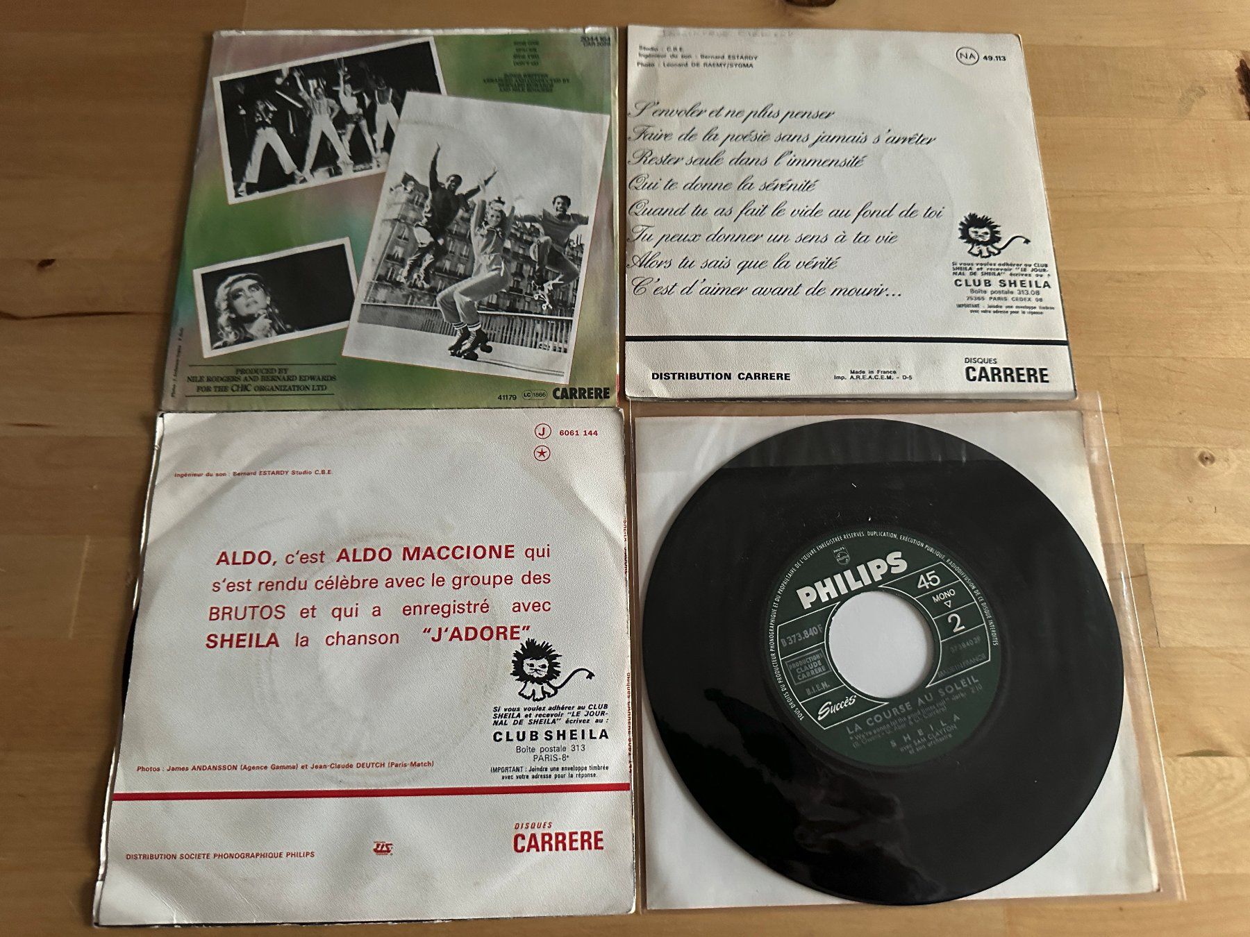 Dischi in vinile: SHEILA B.DEVOTION tolle Singles Kult Top Frankreich 70's – Usato da Basel venduto da Partridge 1