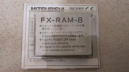 7 Stk. MITSUBISHI FX-RAM-8 Speicherkarte 8kB