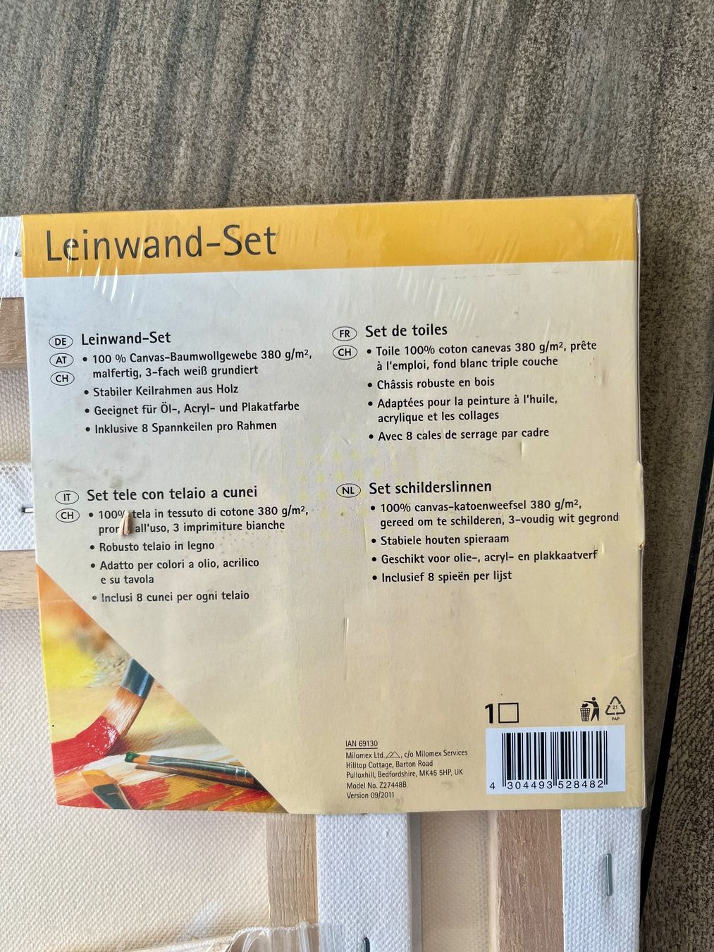 Kit bricolage: Canvas- Leinwand- Set – Usato da Strengelbach venduto da Lucaernest 3