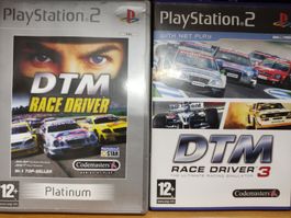 DTM Race Driver 1&3 PS2 - Lot de 2 jeux de course !