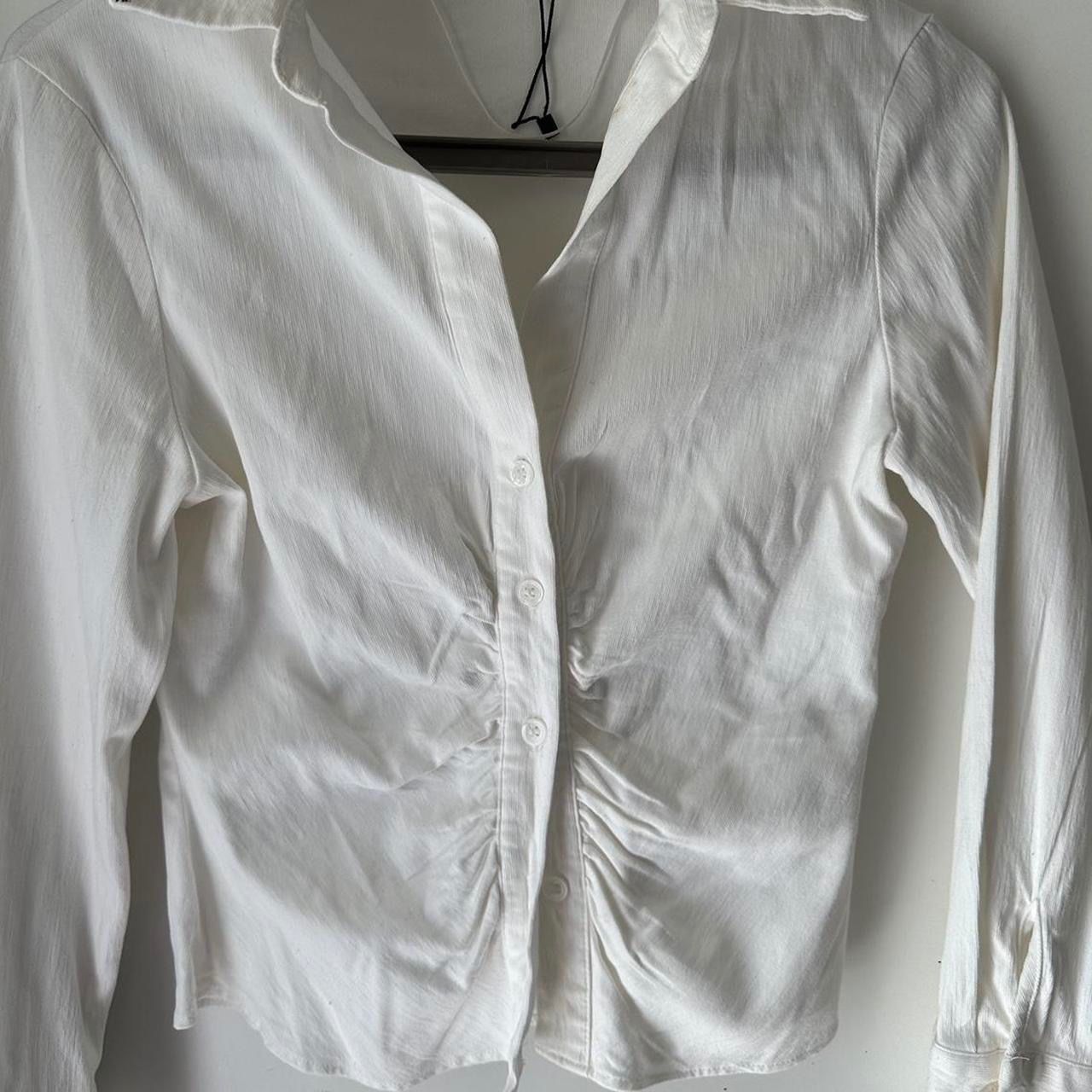 Zara Camicette: weisse Bluse von Zara - Grösse M – Nuovo (secondo la descrizione) da Zürich venduto da kri_hy6t