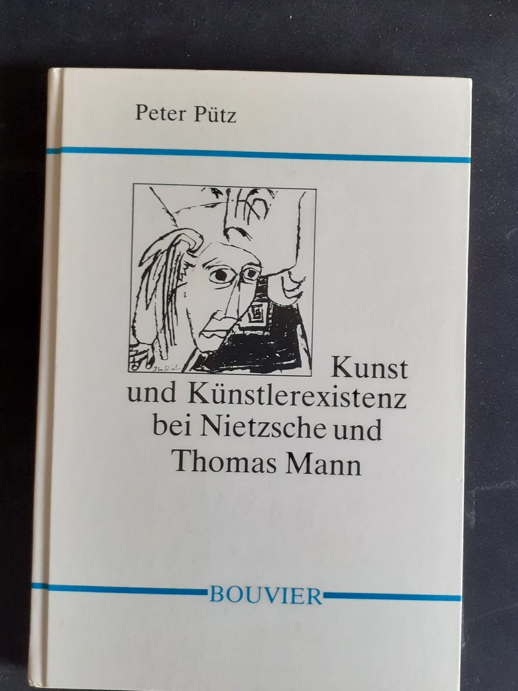 Libri: Kunst und Künstlerexistenz bei Nietzsche und Thomas Mann. – Usato da Basel venduto da Luge