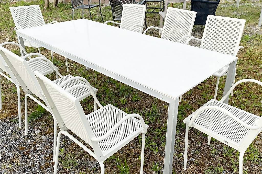 Team By Wellis Tavoli: Team by Wellis Tisch, Model ArEs Gartentisch – Usato da Ballwil venduto da ClassicGallery 3