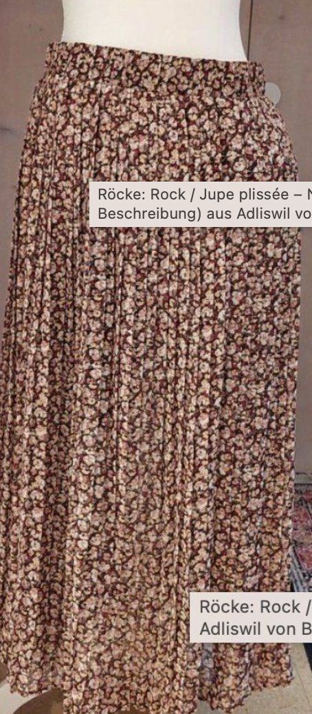 Röcke: Rock / Jupe plissée – Gebraucht aus Adliswil von Boncoinsuisse 1