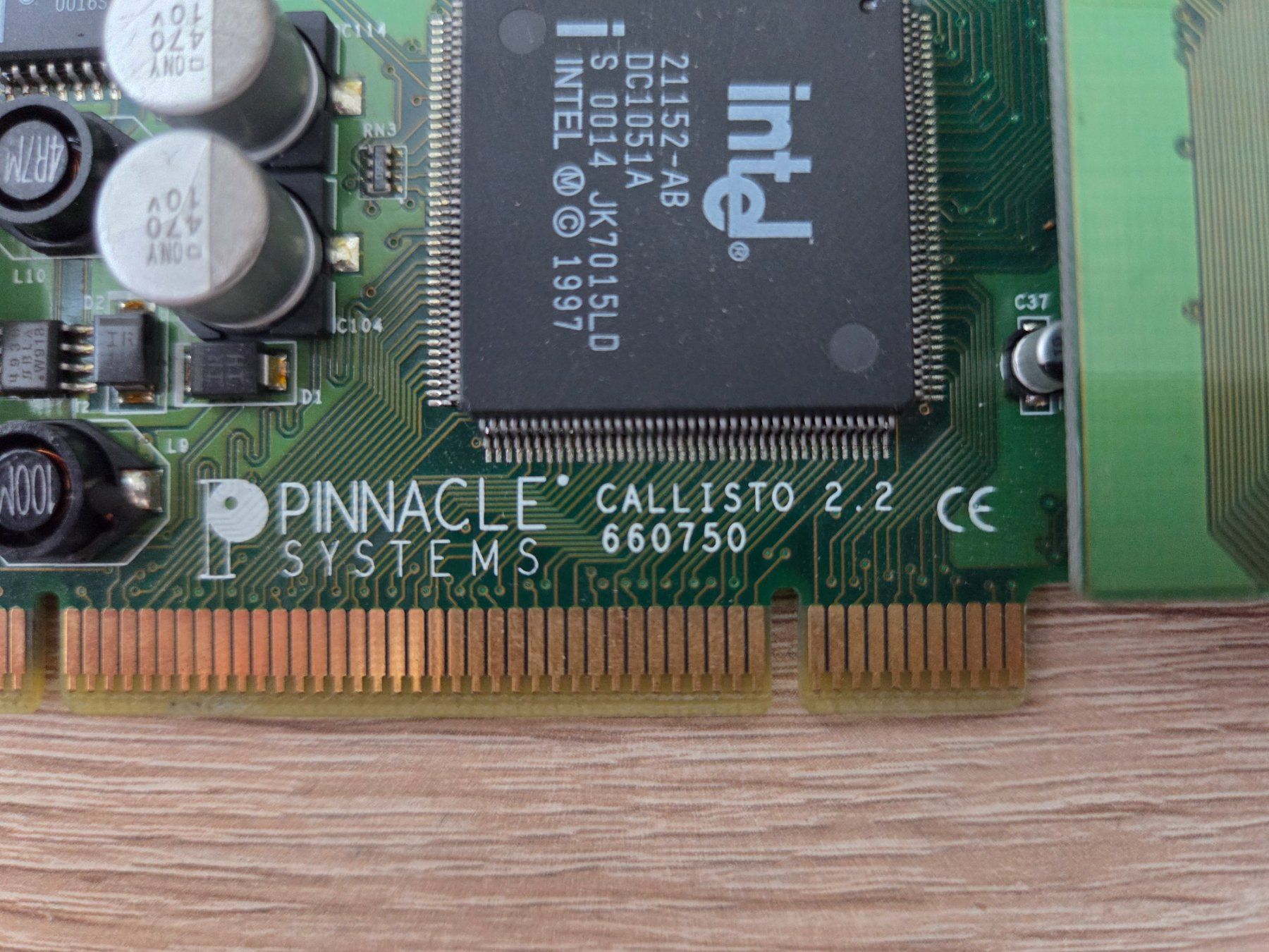 Grafikkarten: Graphic Card PCI Pinnacle Callisto 2.2 - PC – Gebraucht aus Carouge GE von Gasco 2