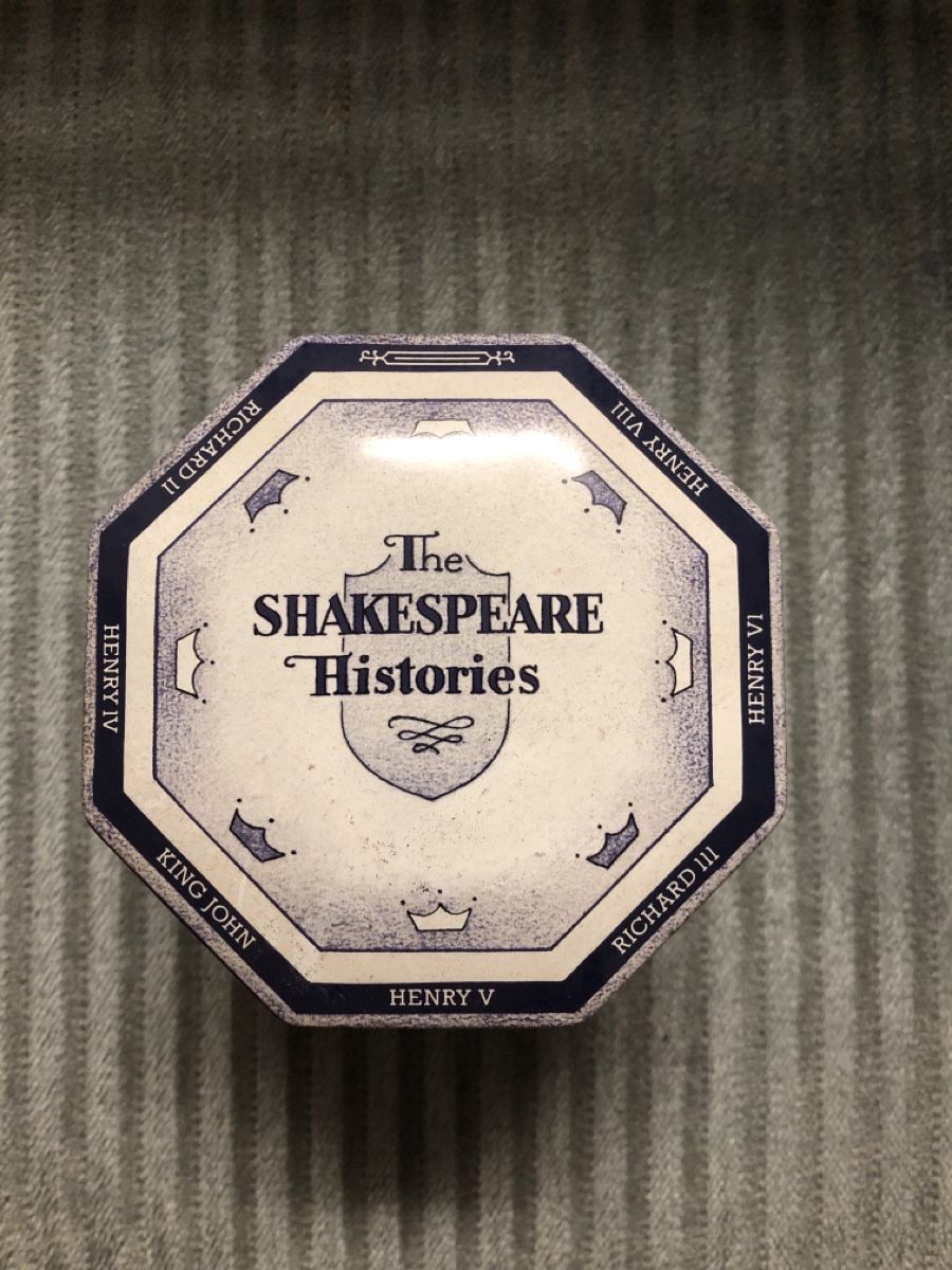 Barattoli: Alte Blechdose The Shakespeare Histories – Usato da Zürich venduto da sab_d82w