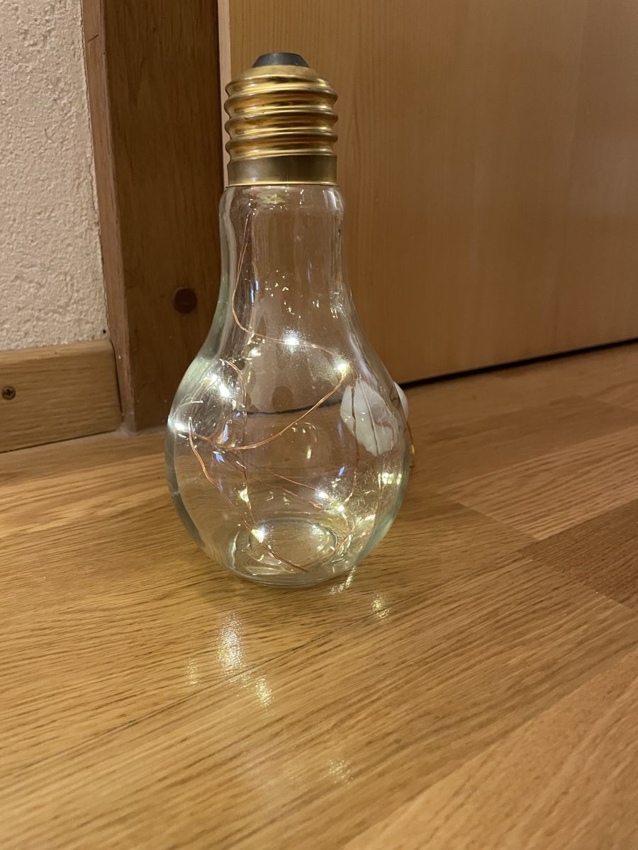 Ghirlande e barre luminose: Glas-Glühbirne Lichterkette – Nuovo (secondo la descrizione) da Dittingen venduto da nje_9nlt