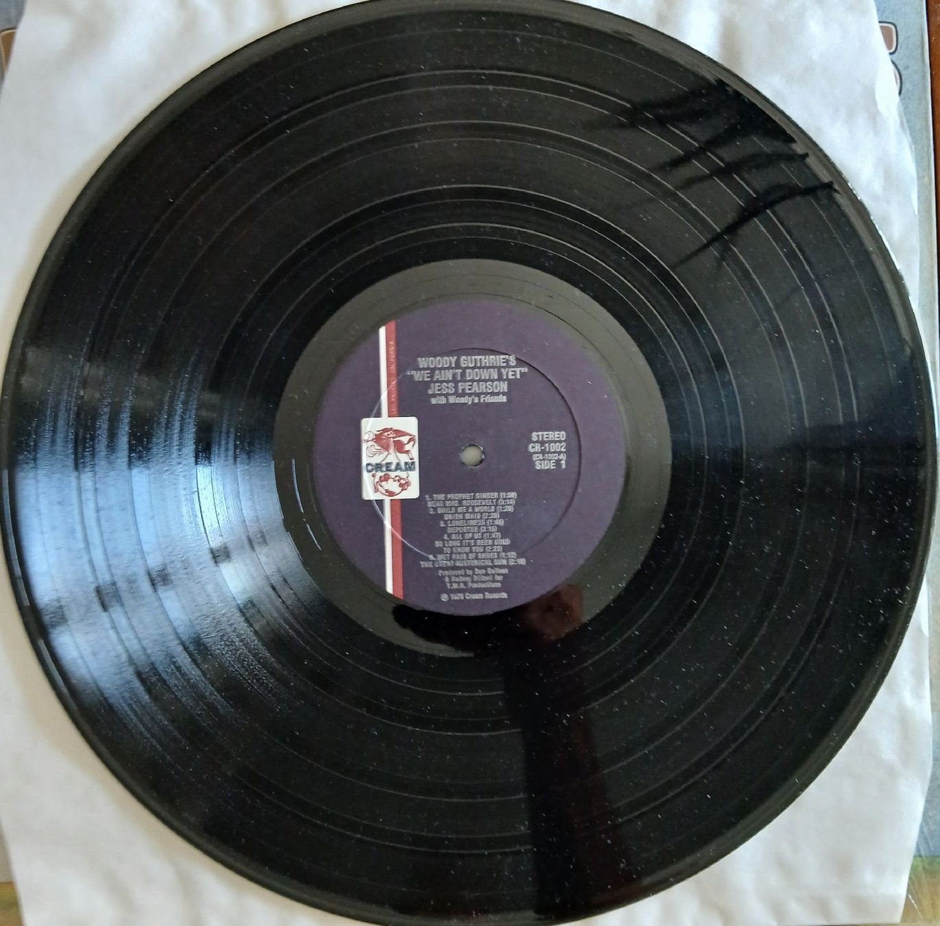 Dischi in vinile: LP - Woody Guthrie - we ain't t down yet  – Usato da Lausanne venduto da Soulbrother 3